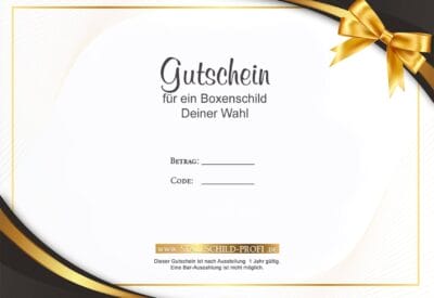 Gutschein für Pferdefreunde zum Selbstausdrucken
